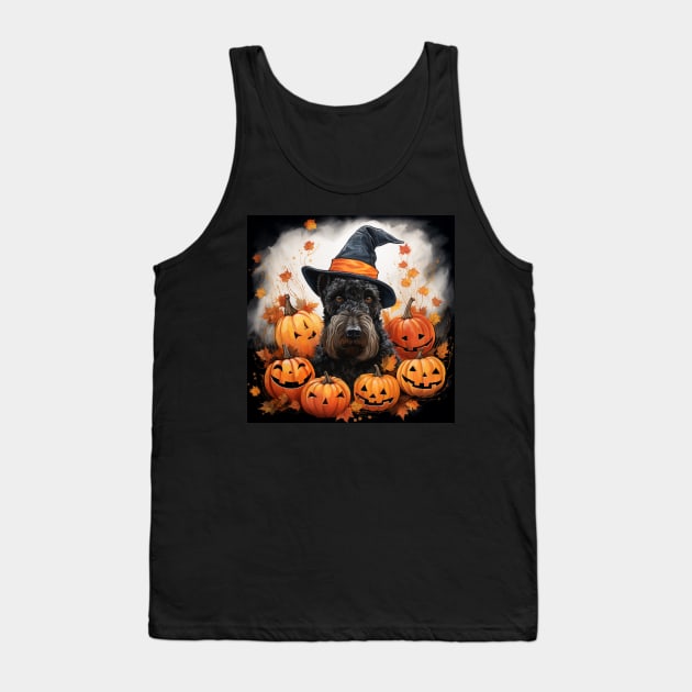 Kerry blue terrier Hallowen Tank Top by NatashaCuteShop